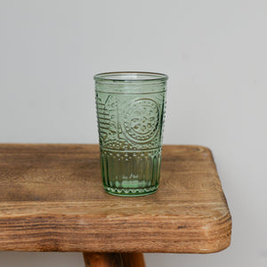 Tall Vintage Highball Glass / Various Colours