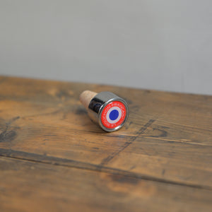 Wine Stopper Blue Circle