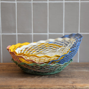 Colourful Bread Basket / Round