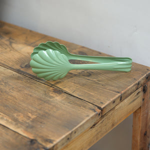 Scalloped Serving Tongs / Pastel Colours