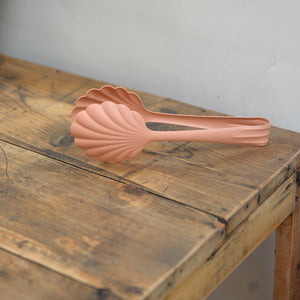 Scalloped Serving Tongs / Pastel Colours