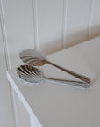 Scalloped Serving Tongs / Stainless Steel