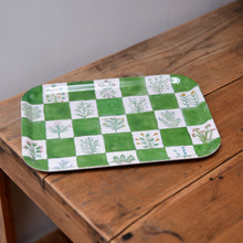 Load image into Gallery viewer, Illustrated Herbs Birchwood Tray