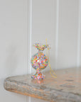 Glass Sweetie Ornament with Sequins / Assorted