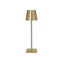 Load image into Gallery viewer, Siena Rechargeable LED Table Lamp / Gold