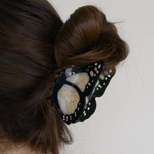 Load image into Gallery viewer, Hand painted Monarch Butterfly Claw Clip