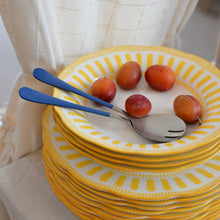 Load image into Gallery viewer, Stainless Steel Salad Servers / Blue