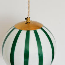 Load image into Gallery viewer, Alba Green and White Pendant Small