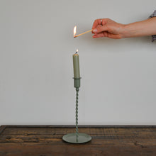 Load image into Gallery viewer, Estelle Candle Holder / Pastel Green