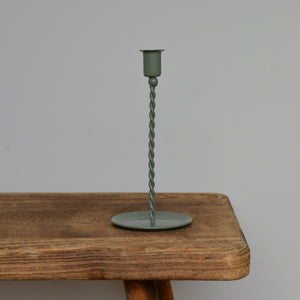 Estelle Candle Holder / Pastel Green