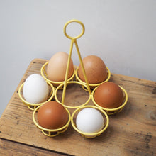 Load image into Gallery viewer, Painted Wire Egg Stand / Small