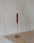 Twisted Brass Candle Stick/Sizes