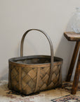 Wood Basket/ Two Sizes