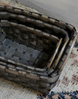 Wood Storage Basket/ Three Sizes