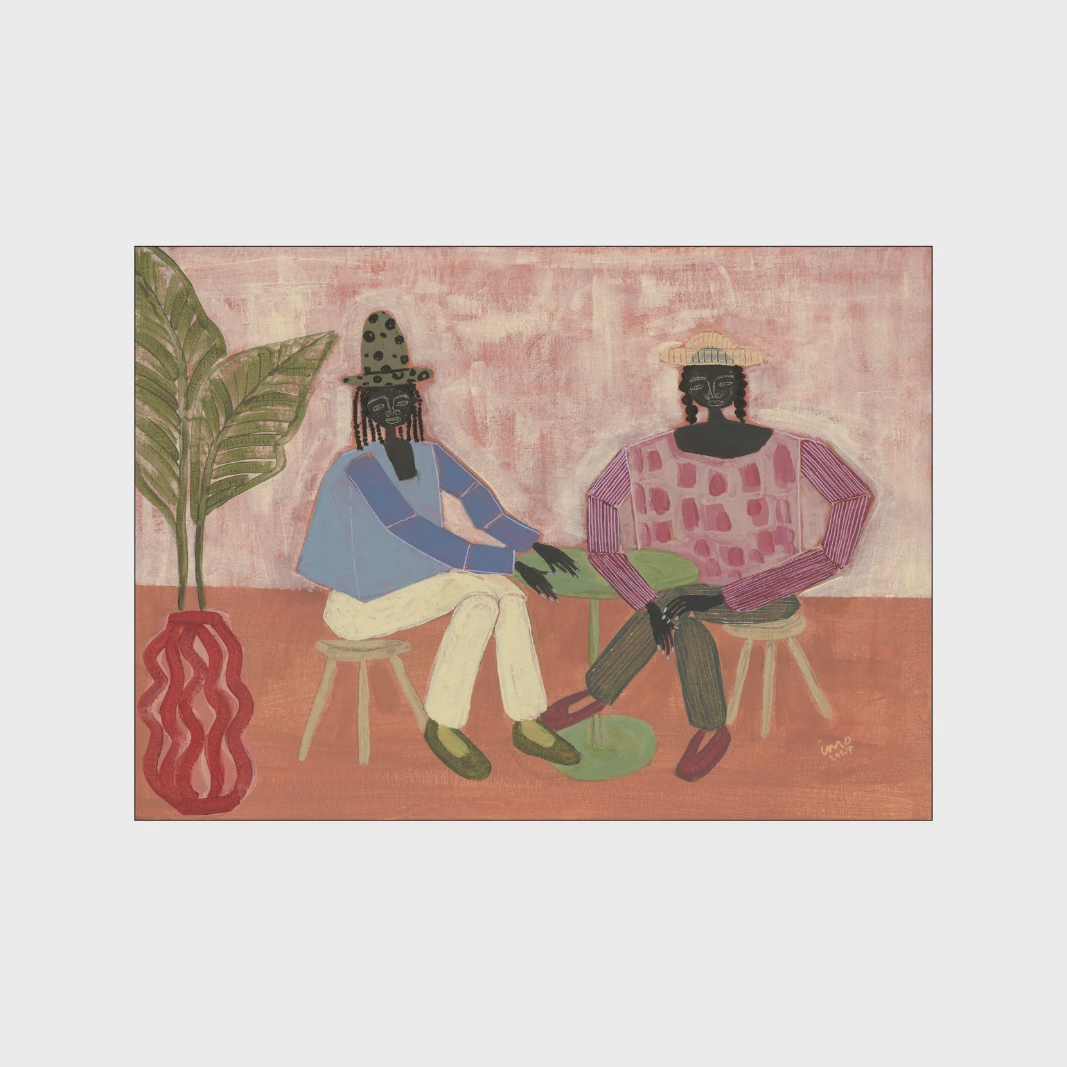 With a Friend  / 30 x 40
