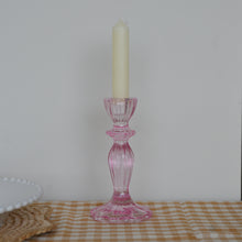 Load image into Gallery viewer, Talking Tables Boho Light Pink Candle Holder