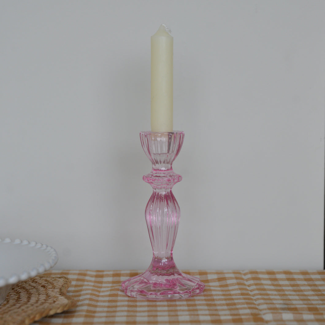 Talking Tables Boho Light Pink Candle Holder