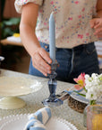 Talking Tables Boho Navy Candle Holder