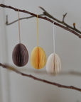 Paper Honeycomb Easter Eggs / Set of 6