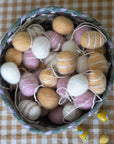 Felt Hanging Easter Eggs / Yellow