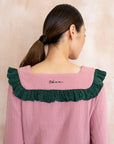 TBCo Cotton Pyjamas in Pink Ruffle