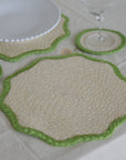 Braided Scalloped Placemats / Colours