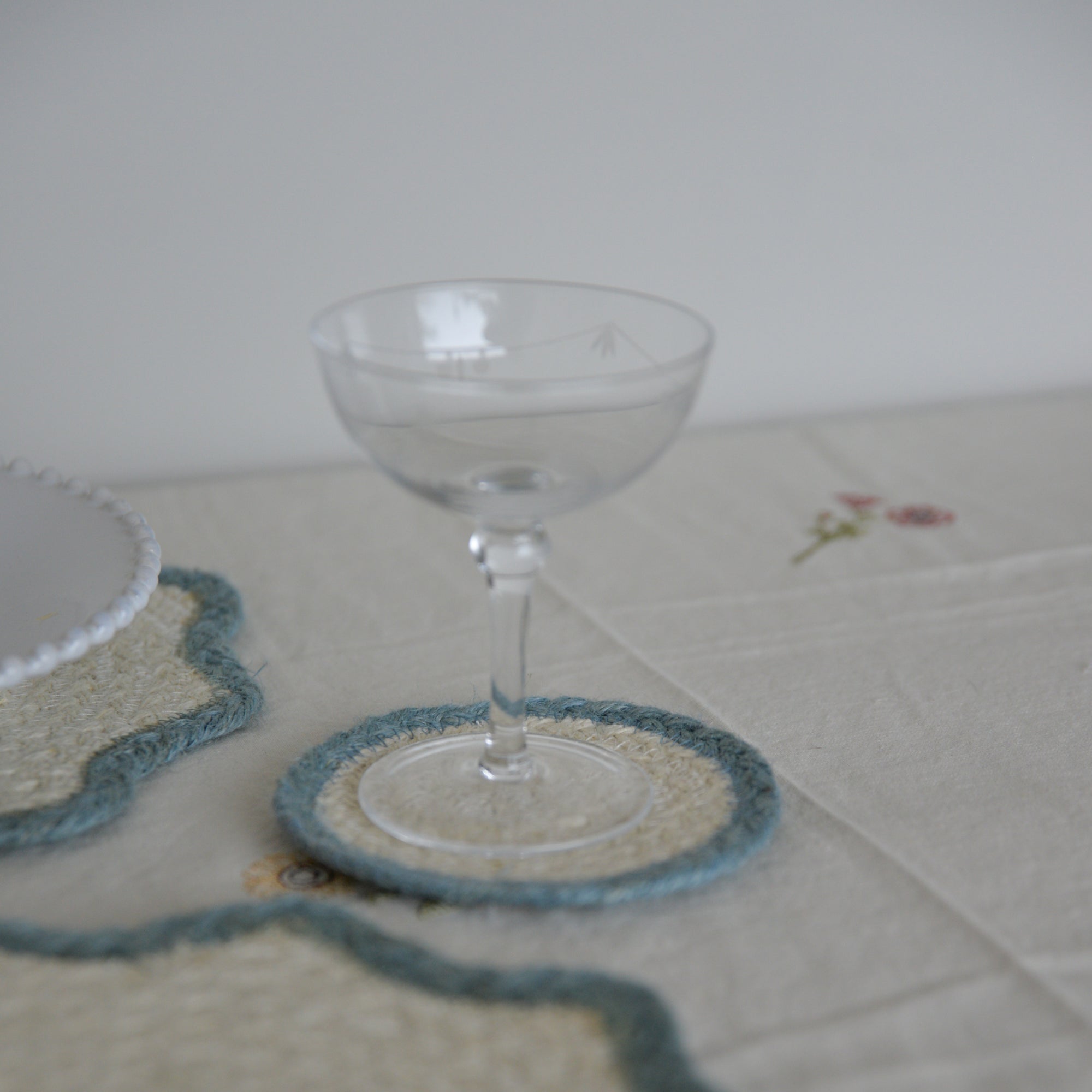 Braided Small Coasters / Colours