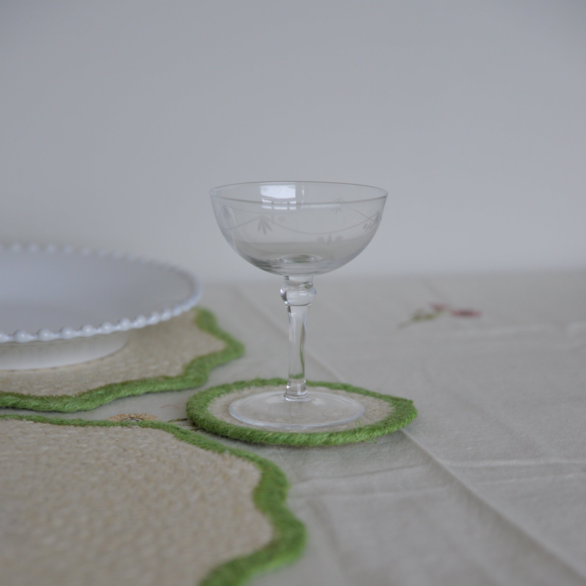 Braided Small Coasters / Colours