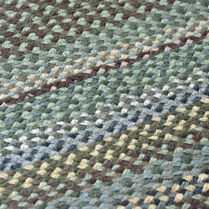 Hedgerow Jute Oval Rug / Green