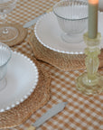 Scalloped Placemat / Natural