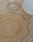 Scalloped Placemat / Natural