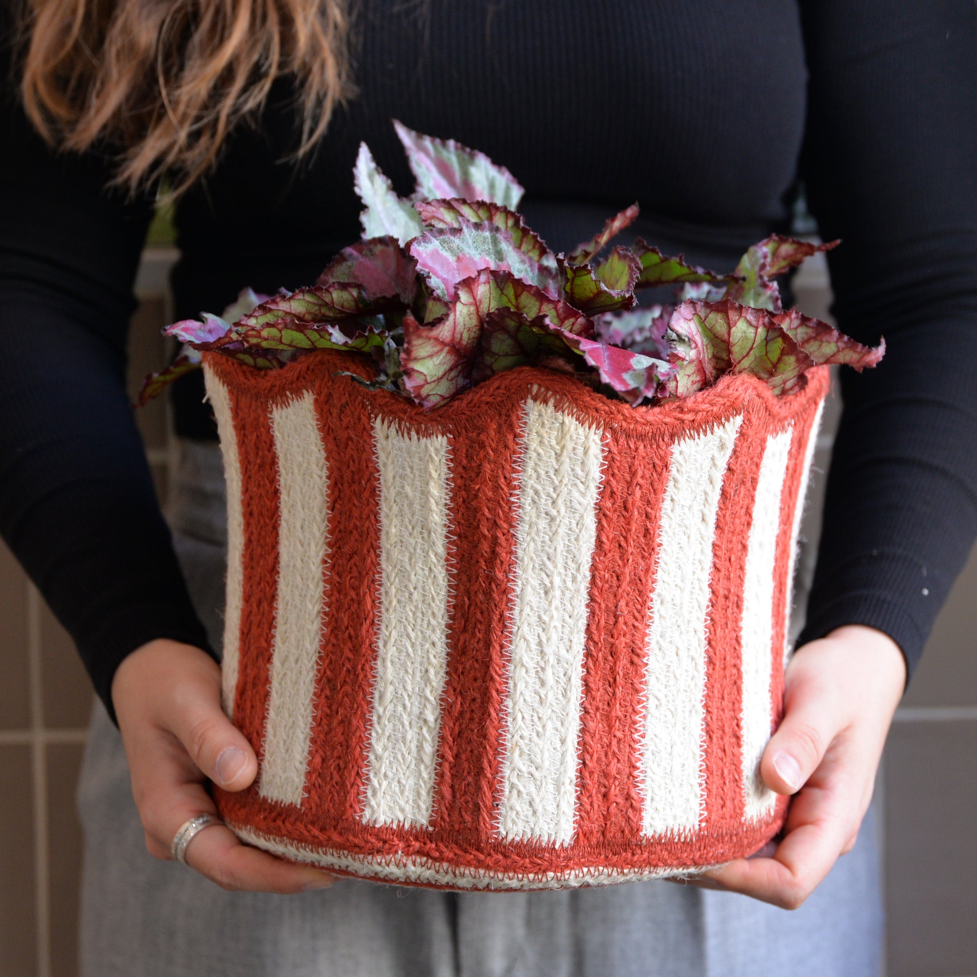 Braided Tulip Baskets / Colours