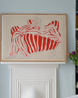 Red Chair By Sofia Lind in Various
