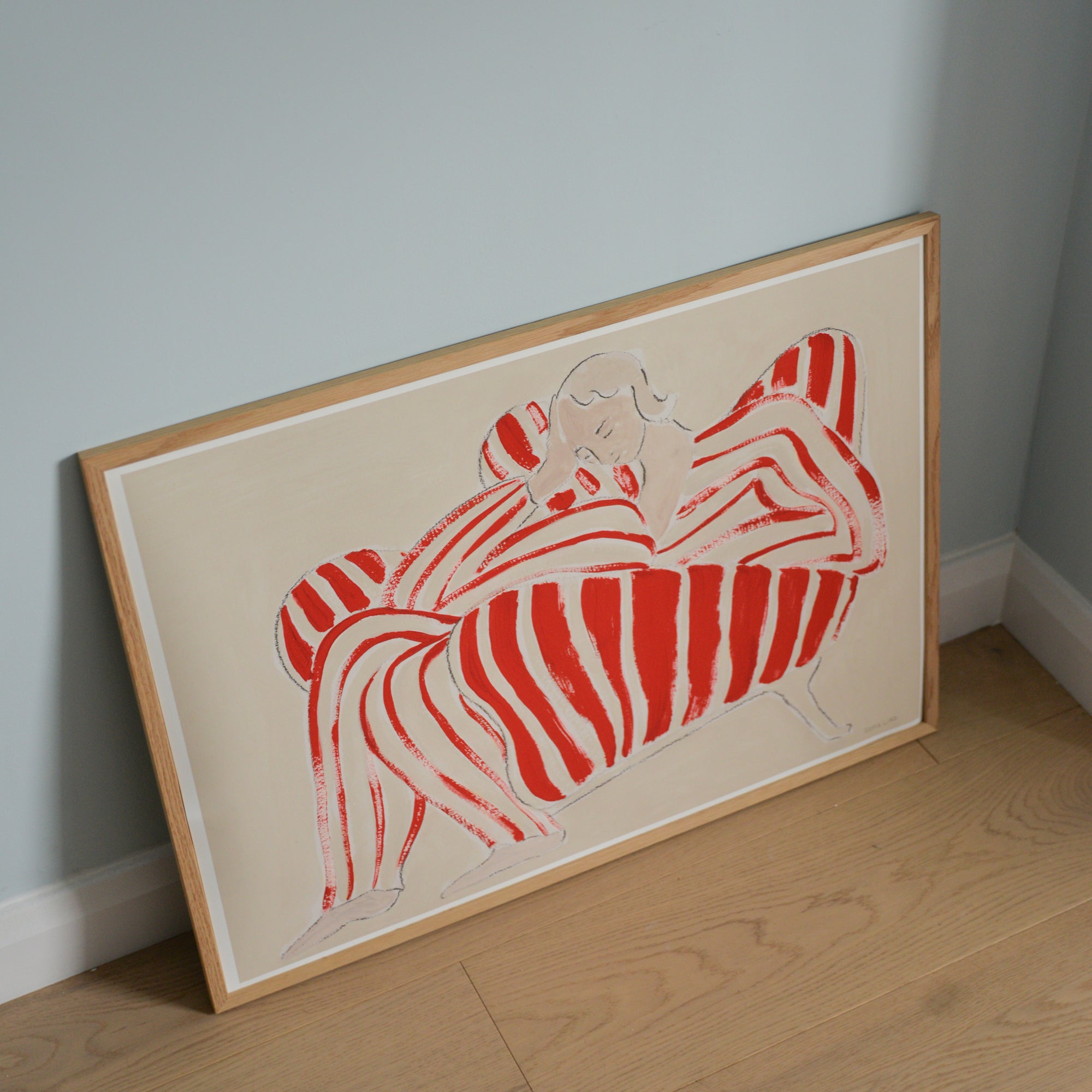 Red Chair By Sofia Lind in Various