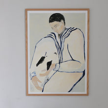 Load image into Gallery viewer, Man and Dog by Sofia Lind / Sizes