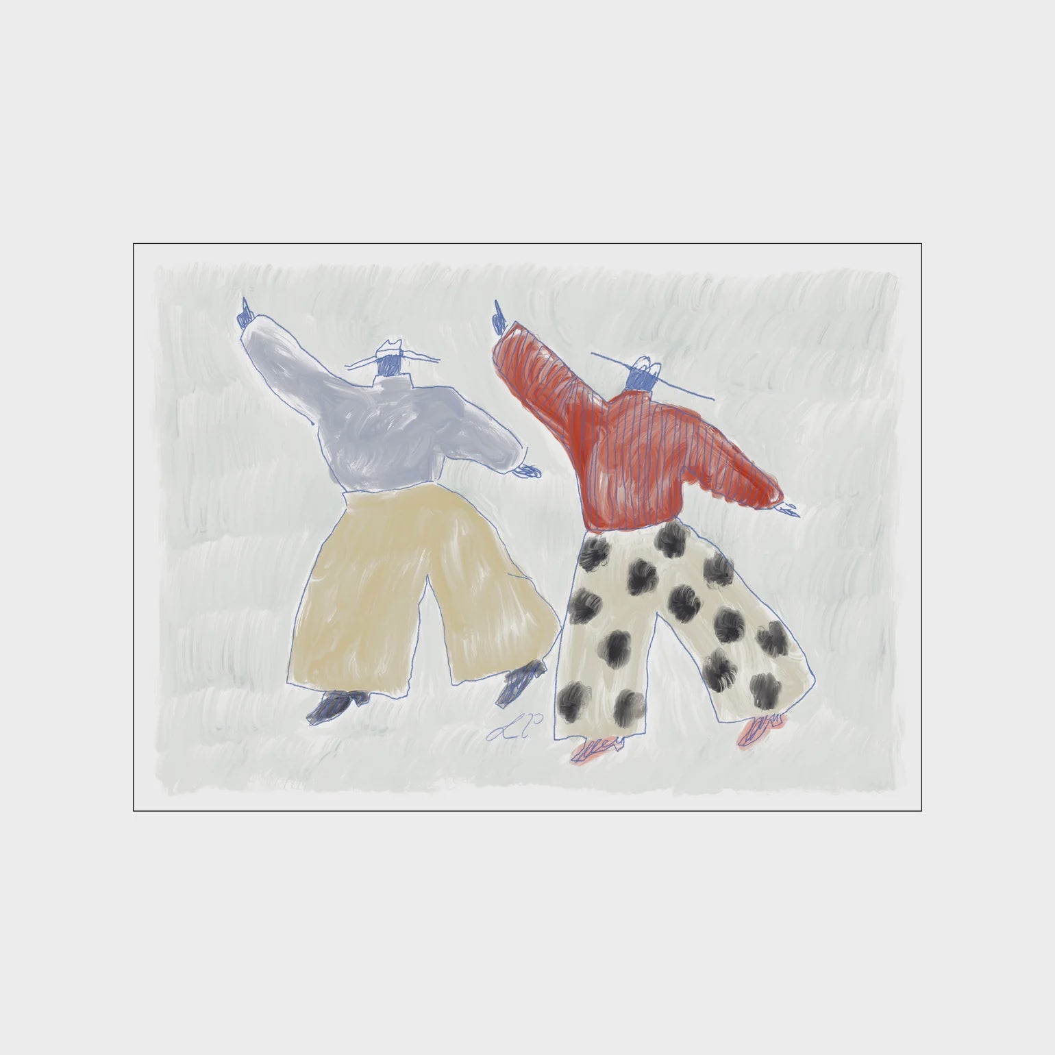 Two Main Characters / 30 x 40
