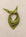 Merino Triangle Scarf / Olive
