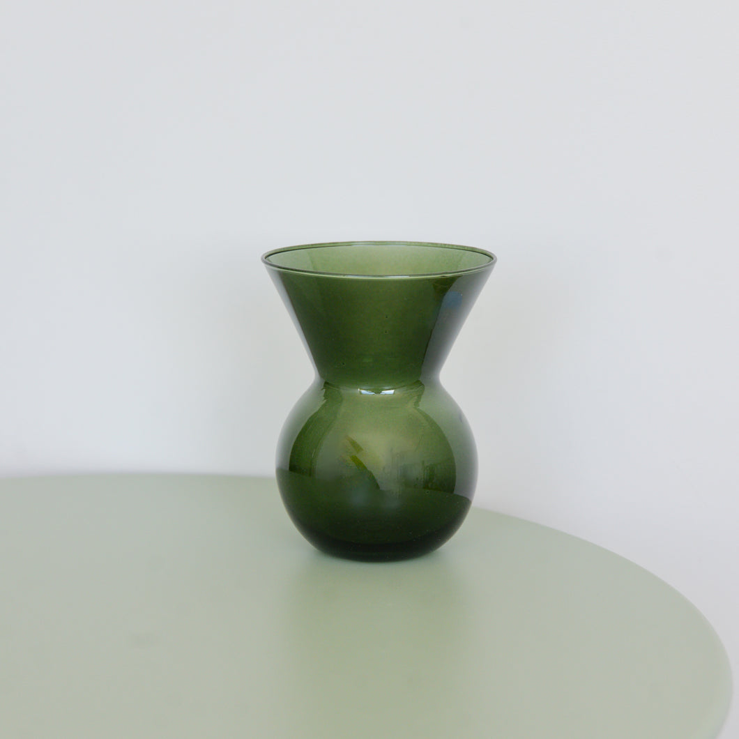 Colourful Glass Vase / Green