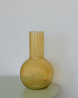 Ella Colourful Glass Vase / Almond Brown