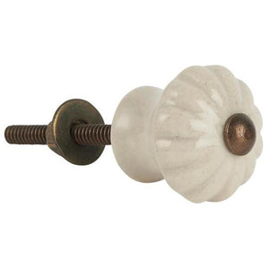 Vintage Style Ceramic Cream Knob