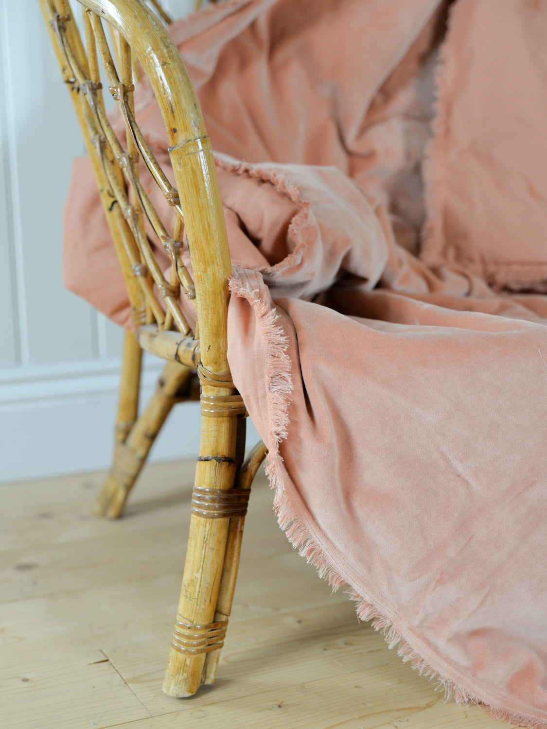 Fara Cotton Velvet Duvet 135 x 200 / Dragée