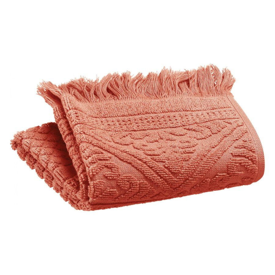 Jacquard Guest Towel / Sienna