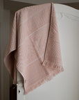 Jacquard Hand Towel / Soft Pink