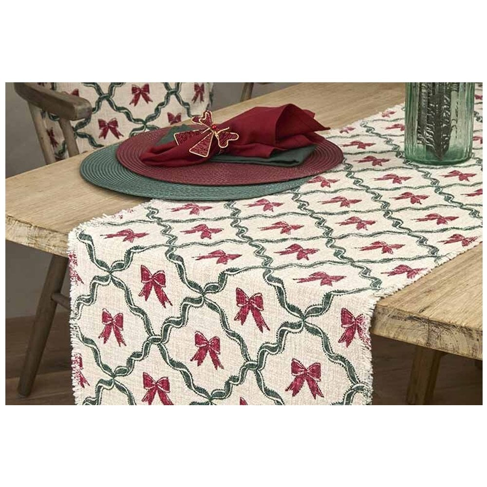 Trellis Bow Table Runner