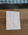 Wanderlust Paper Co. Blue Nudes Weekly Planner