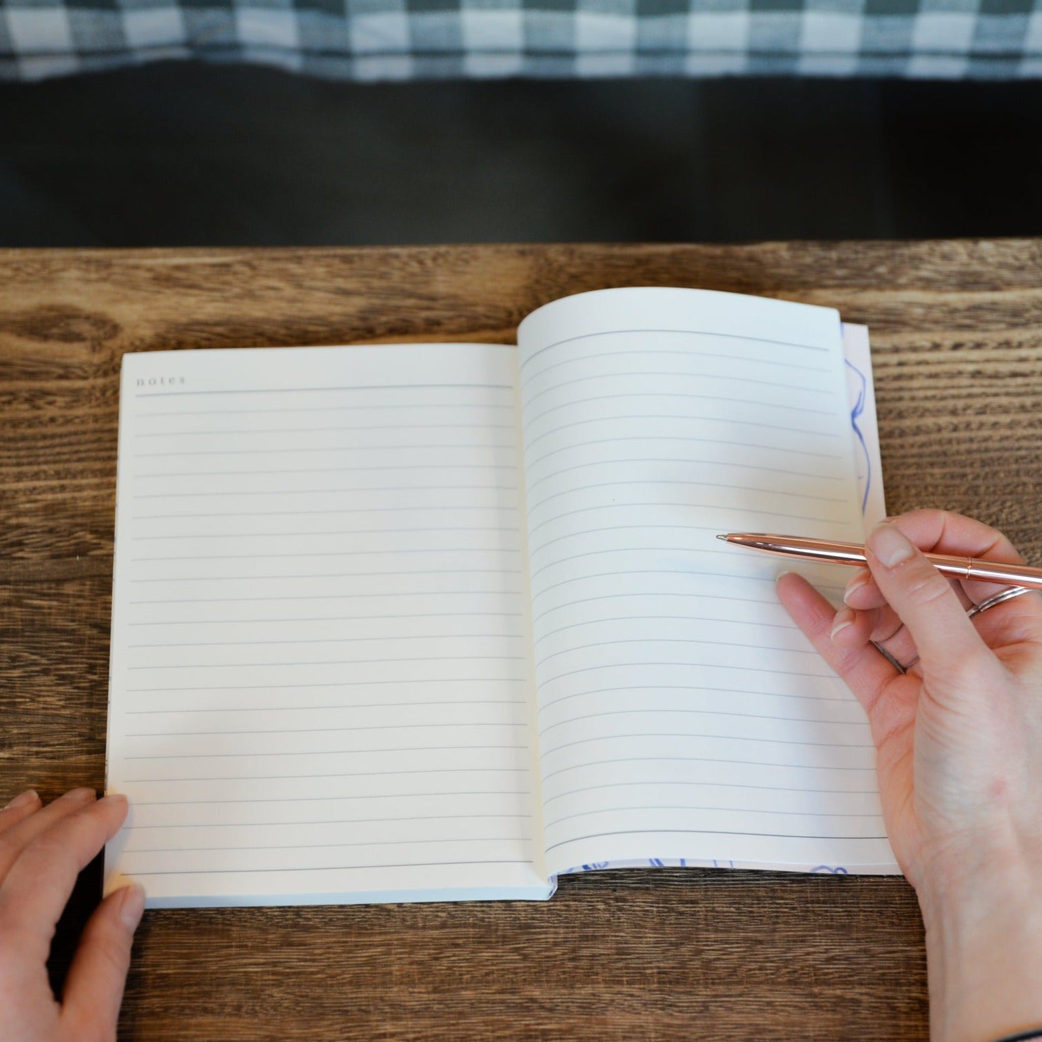 Wanderlust Paper Co. Blue Nudes Weekly Planner