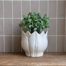 Load image into Gallery viewer, Leslie Plant Pot Off White / Sizes
