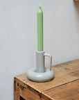 Amara Candle Holder / Grey