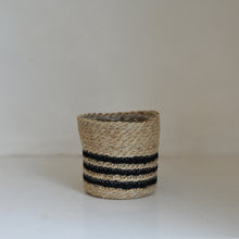 Load image into Gallery viewer, Belle Jute Stripe Plant Pot / Various Sizes