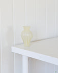 Diva Mini Glass Vase / Yellow